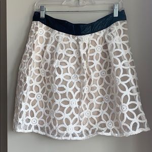 Urban Outfitters Daisy Embroidered Skirt